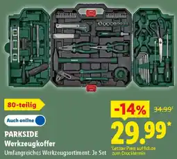 Lidl PARKSIDE Werkzeugkoffer Angebot