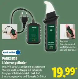 Lidl PARKSIDE Sicherungsfinder Angebot