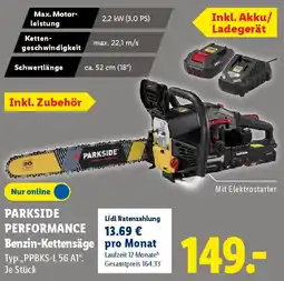 Lidl PARKSIDE PERFORMANCE Benzin-Kettensäge Angebot