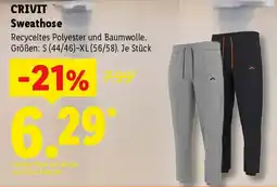 Lidl CRIVIT Sweathose Angebot