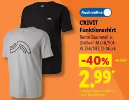 Lidl CRIVIT Funktionsshirt Angebot