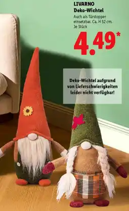 Lidl LIVARNO Deko-Wichtel Angebot