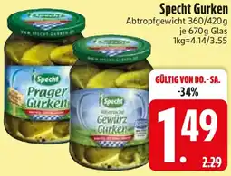 Edeka Specht Gurken Angebot