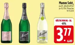 Edeka Mumm Sekt Angebot
