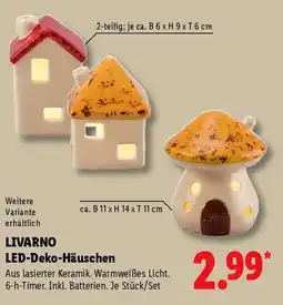 Lidl LIVARNO LED-Deko-Häuschen Angebot