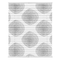 Netto Marken-Discount Lichtblick Plissee Klemmfix, ohne Bohren, blickdicht, Stripy Boho Drop - Weiß Angebot