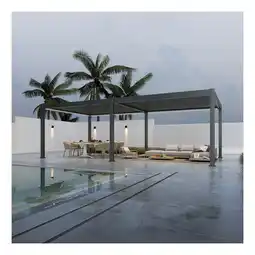 Netto Marken-Discount Weide Deluxe Plus Elektrisch Pavillon Terrassenüberdachung Alu Led 4 X 8 M Angebot