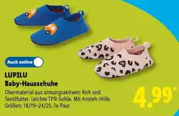 Lidl LUPILU Baby-Hausschuhe Angebot