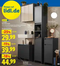 Lidl LIVARNO Badmöbel-Serie Angebot