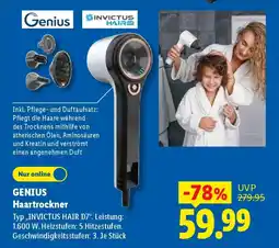 Lidl GENIUS Haartrockner Angebot