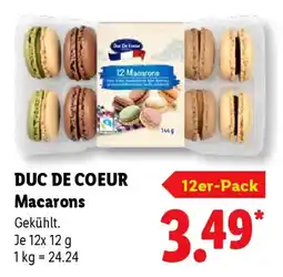 Lidl DUC DE COEUR Macarons Angebot