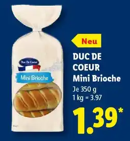 Lidl DUC DE COEUR Mini Brioche Angebot