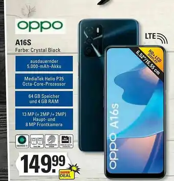 Marktkauf Oppo A16s Angebot