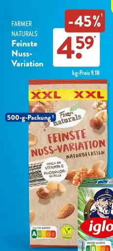 Aldi Süd FARMER NATURALS Feinste Nuss- Variation Angebot