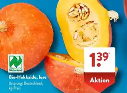 Aldi Süd Bio-Hokkaido, lose Angebot