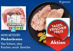 Aldi Süd MEINE METZGEREI Nackenbraten Angebot