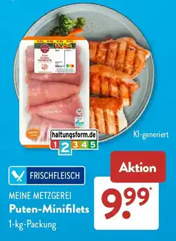 Aldi Süd MEINE METZGEREI Puten-Minifilets Angebot