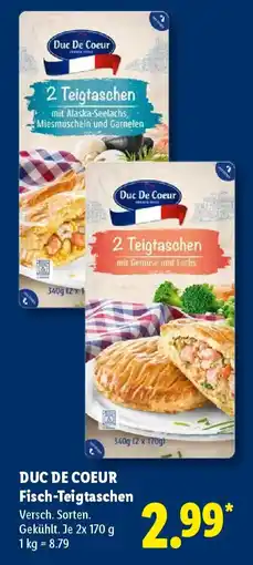 Lidl Duc De Coeur Fisch-Teigtaschen Angebot