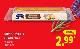 Lidl DUC DE COEUR Rührkuchen Angebot