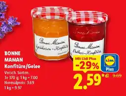 Lidl Bonne Maman Konfitüre/Gelee Angebot