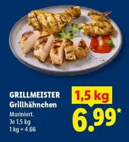 Lidl GRILLMEISTER Grillhähnchen Angebot