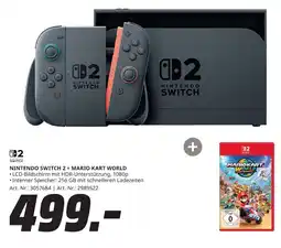 MediaMarkt Nintendo switch 2 + mario kart world Angebot