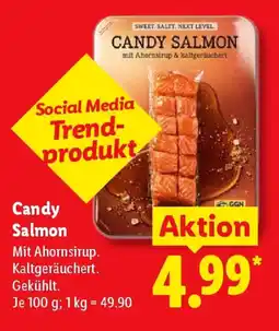 Lidl Candy Salmon Angebot