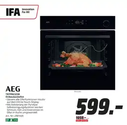 MediaMarkt AEG TR7PB63ZSB Einbaubackofen Angebot