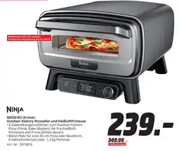 MediaMarkt NINJA MO201EU Artisan Outdoor-Elektro-Pizzaofen und Heißluftfritteuse Angebot