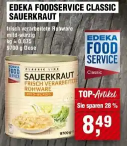 Handelshof EDEKA FOODSERVICE CLASSIC SAUERKRAUT Angebot