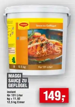 Handelshof MAGGI SAUCE ZU GEFÜLLEGEL Angebot