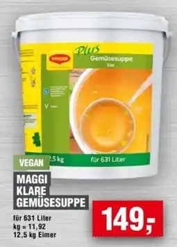 Handelshof MAGGI KLARE GEMÜSESUPPE Angebot