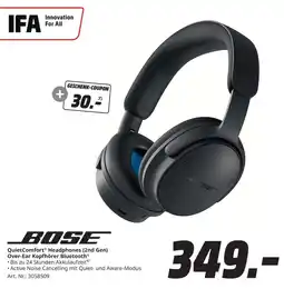 MediaMarkt BOSE QuietComfort® Headphones (2nd Gen) Angebot