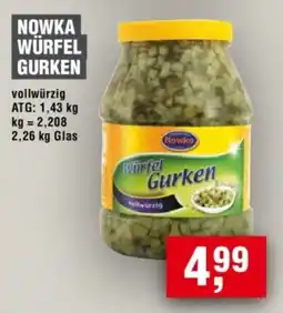 Handelshof Nowka Würfel Gurken Angebot