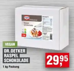 Handelshof DR.OETKER RASPEL SCHOKOLADE Angebot