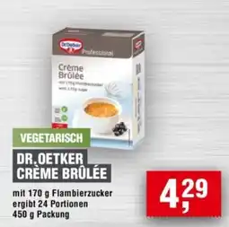 Handelshof DR.OETKER CRÈME BRÛLÉE Angebot