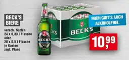 Handelshof BECK'S BIERE Angebot