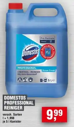 Handelshof Domestos Professional Reiniger Angebot
