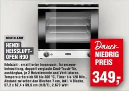 Handelshof HENDI HEISSLUFT-OFEN H90 Angebot