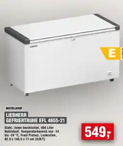 Handelshof LIEBHERR GEFRIERTRUHE EFL 4655-21 Angebot