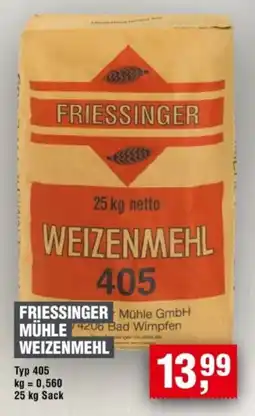 Handelshof FRIESSINGER WEIZENMEHL Angebot