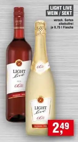 Handelshof LIGHT live WEIN / SEKT Angebot