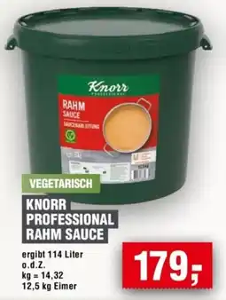 Handelshof Knorr Professional Rahm Sauce Angebot