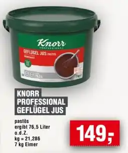 Handelshof Knorr Professional Geflügel Jus Angebot