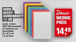 Handelshof HENDI HACCP-SCHNEIDBRETT Angebot