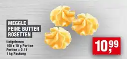 Handelshof MEGGLE FEINE BUTTER ROSETTEN Angebot