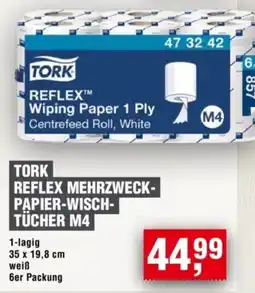 Handelshof TORK REFLEX MEHRZWECK-PAPIER-WISCH-TÜCHER M4 Angebot
