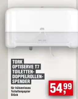 Handelshof TORK OPTISERVE T7 TOILETTEN-DOPPELROLLEN-SPENDER Angebot