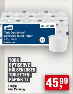 Handelshof TORK OPTISERVE HÜLSENLOSES TOILETTENPAPIER T7 Angebot