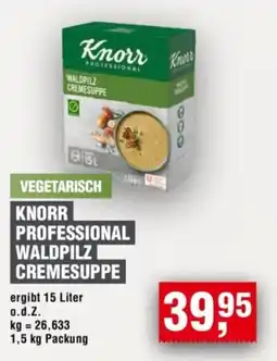 Handelshof Knorr Professional Waldpilz Cremesuppe Angebot